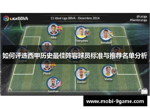 如何评选西甲历史最佳阵容球员标准与推荐名单分析