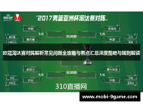 欧冠淘汰赛对阵解析常见问题全攻略与看点汇总深度前瞻与规则解读